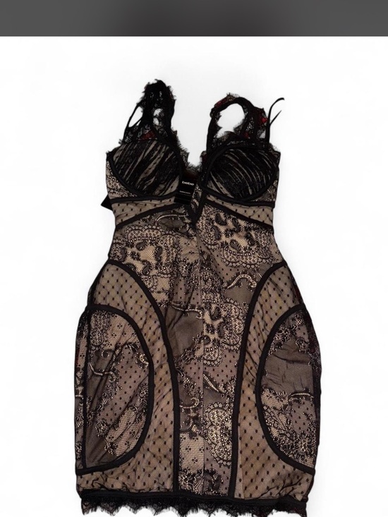 bebe Dresses & Skirts - bebe Black Lace Mini Dress